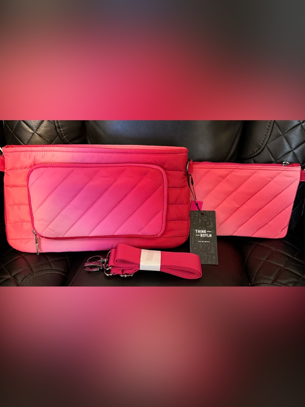 Think Royln Bank XL Crossbody w/ Pouch